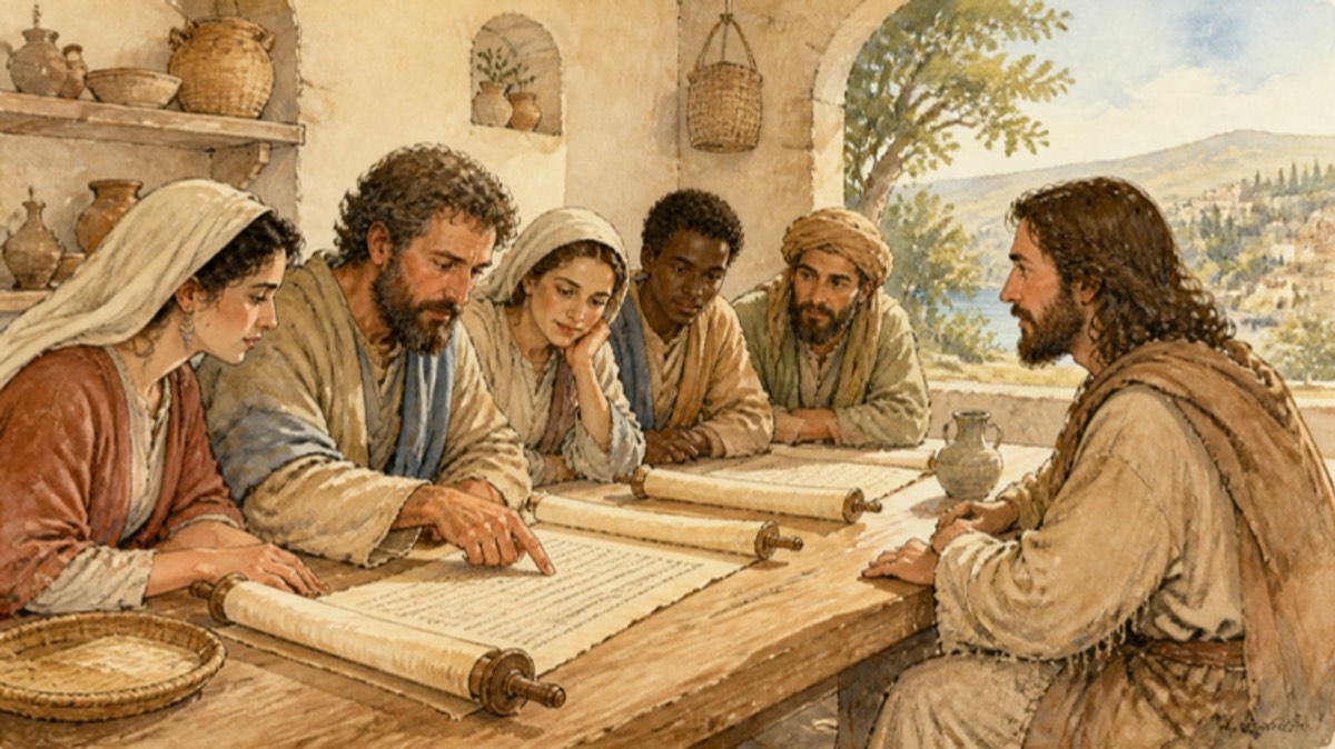 The Bereans examine the Scriptures together to test Paul's teaching